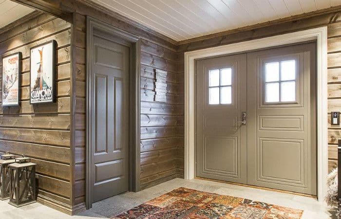 mørke farger i en gang